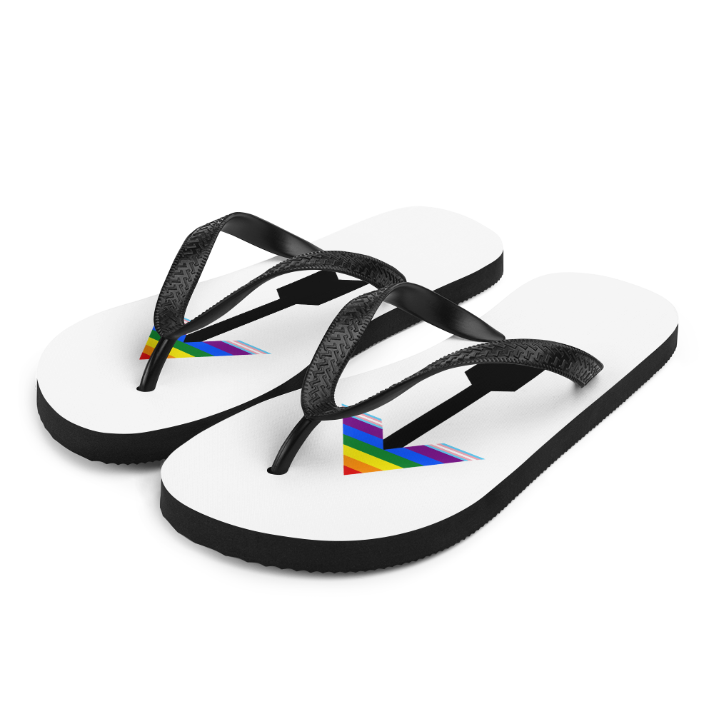 Ally Arrow Flip-Flops