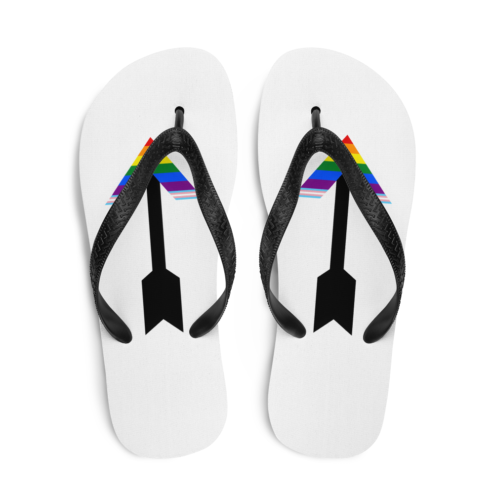 Ally Arrow Flip-Flops